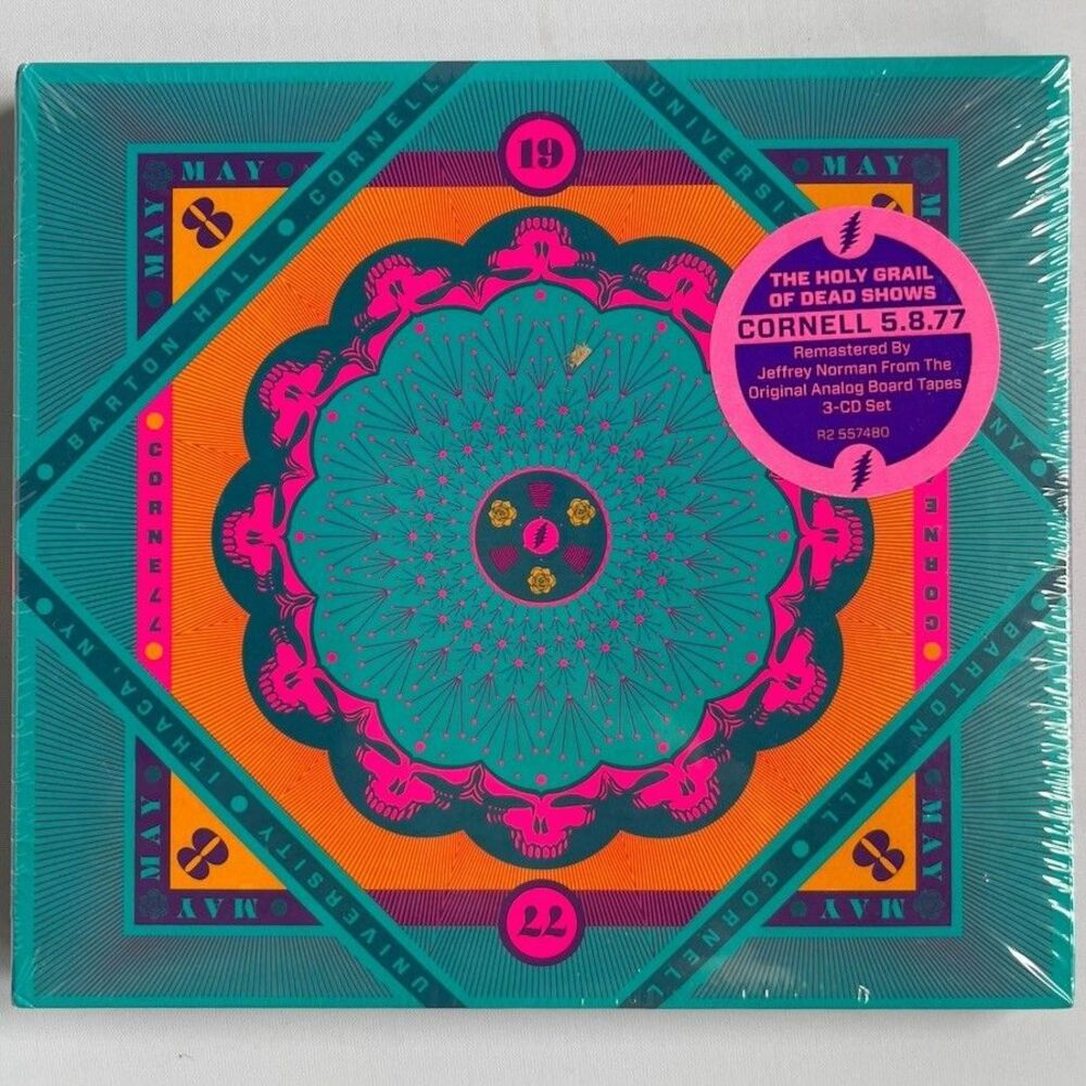 Grateful Dead – Cornell 5/8/77 – Triple Compact Disc, 3xHDCD, Rhino, 2017 NEW